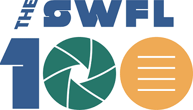 The SWFL 100 logo small thumbnail logo